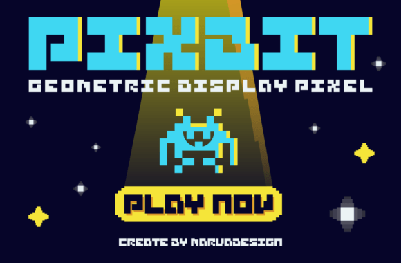 Discovering Pixbit: A Retro-Inspired Pixel Font for Modern Design