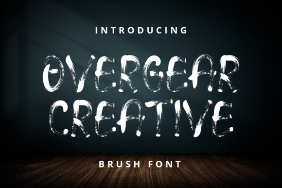 Overgear Creative: A Quirky Display Font for Modern Designers