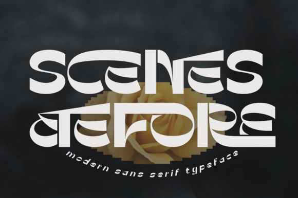 Scenes Before: A Psychedelic Sans Serif for Bold Visuals